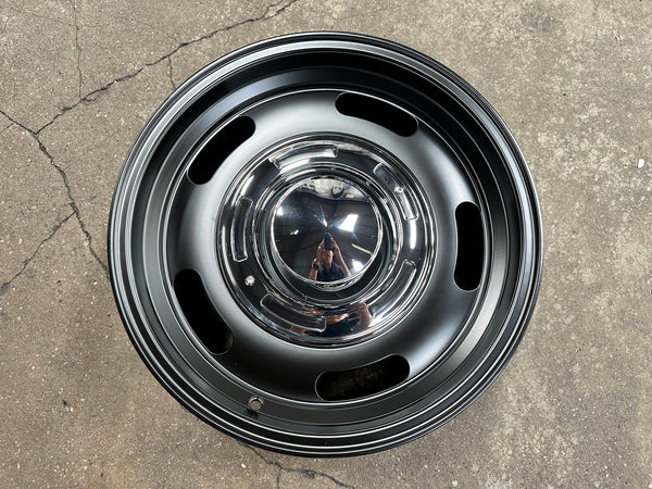 New 17X9 ET0 Dean Cross Rim (4 wheel) Matt Black 6X139.7