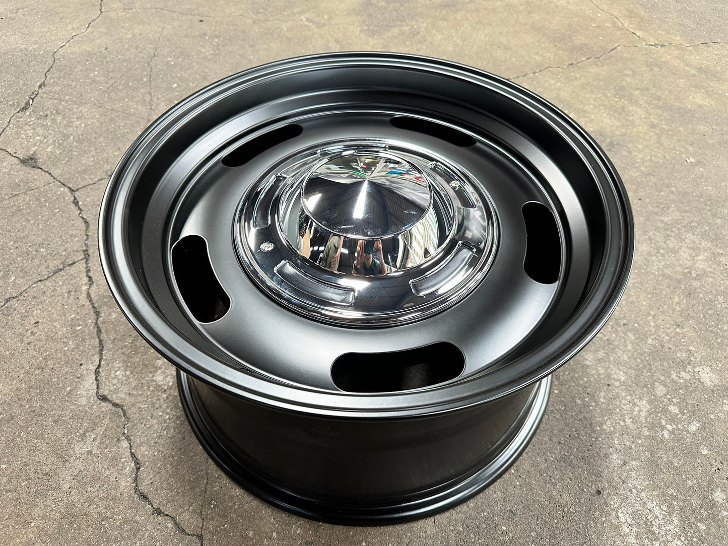 New 17X9 ET0 Dean Cross Rim (4 wheel) Matt Black 6X139.7