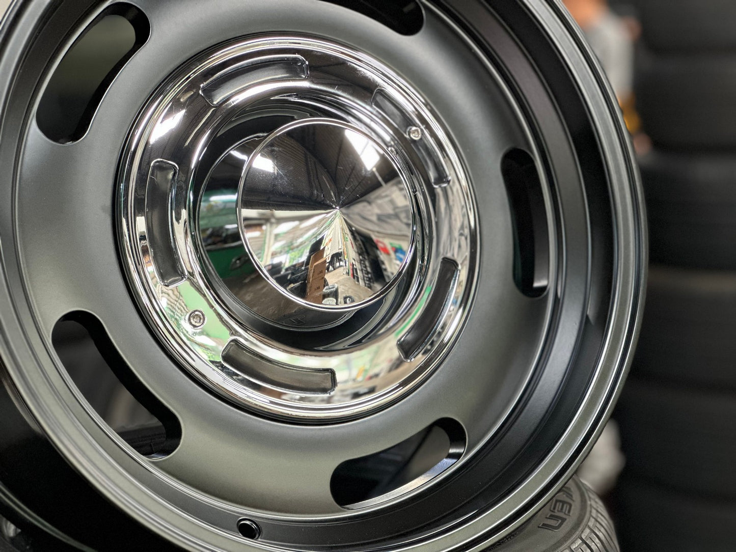 New 17X9 ET0 Dean Cross Rim (4 wheel) Matt Black 6X139.7