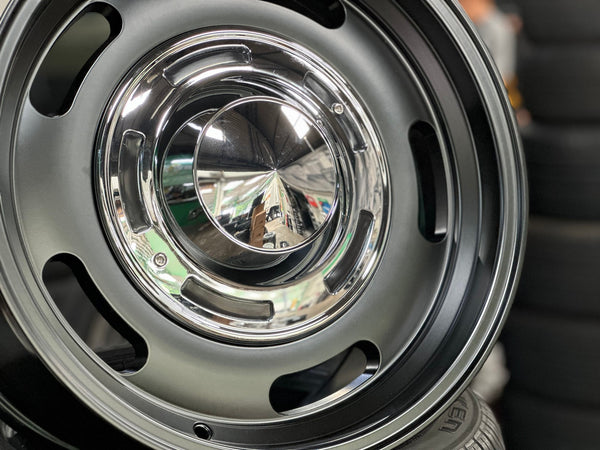 New 17X9 ET0 Dean Cross Rim (4 wheel) Matt Black 6X139.7