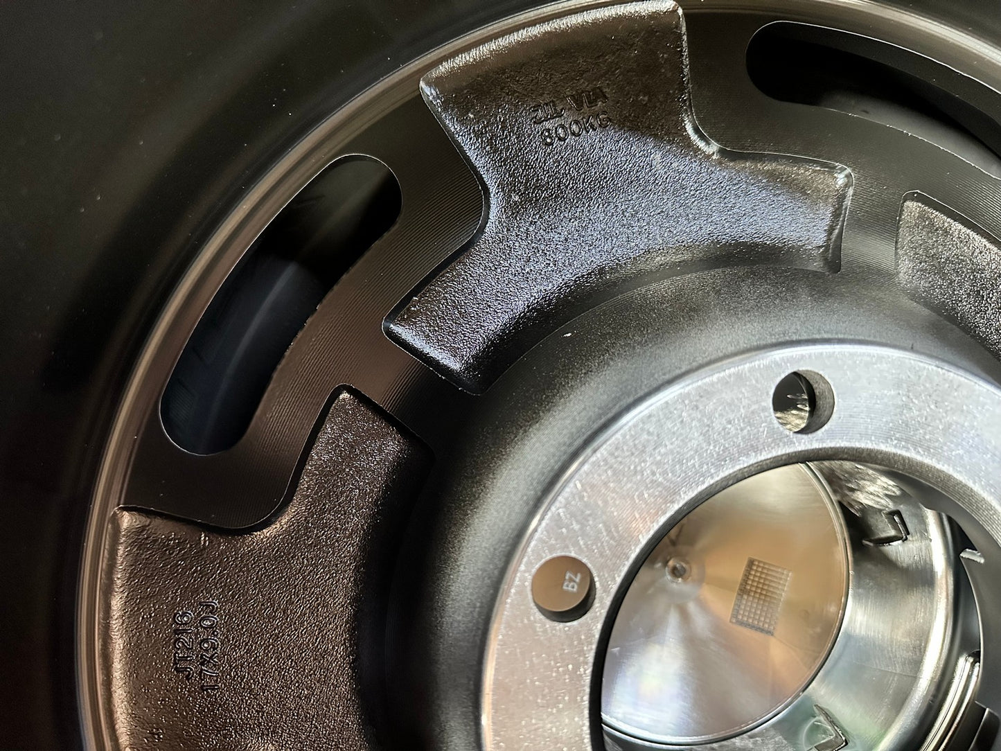 New 17X9 ET0 Dean Cross Rim (4 wheel) Matt Black 6X139.7