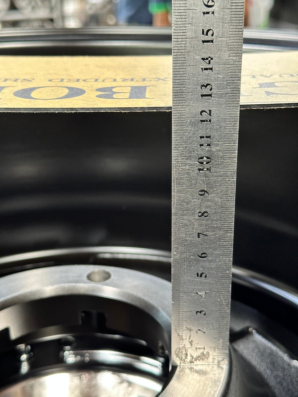 New 17X9 ET0 Dean Cross Rim (4 wheel) Matt Black 6X139.7