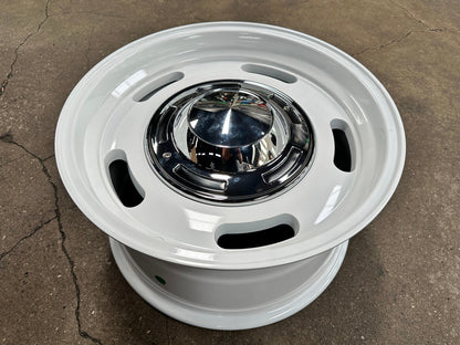 New 17X9 ET0 Dean Cross Rim (4 wheel) Gloss White 6X139.7
