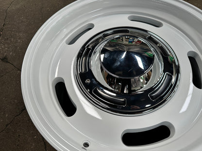 New 17X9 ET0 Dean Cross Rim (4 wheel) Gloss White 6X139.7