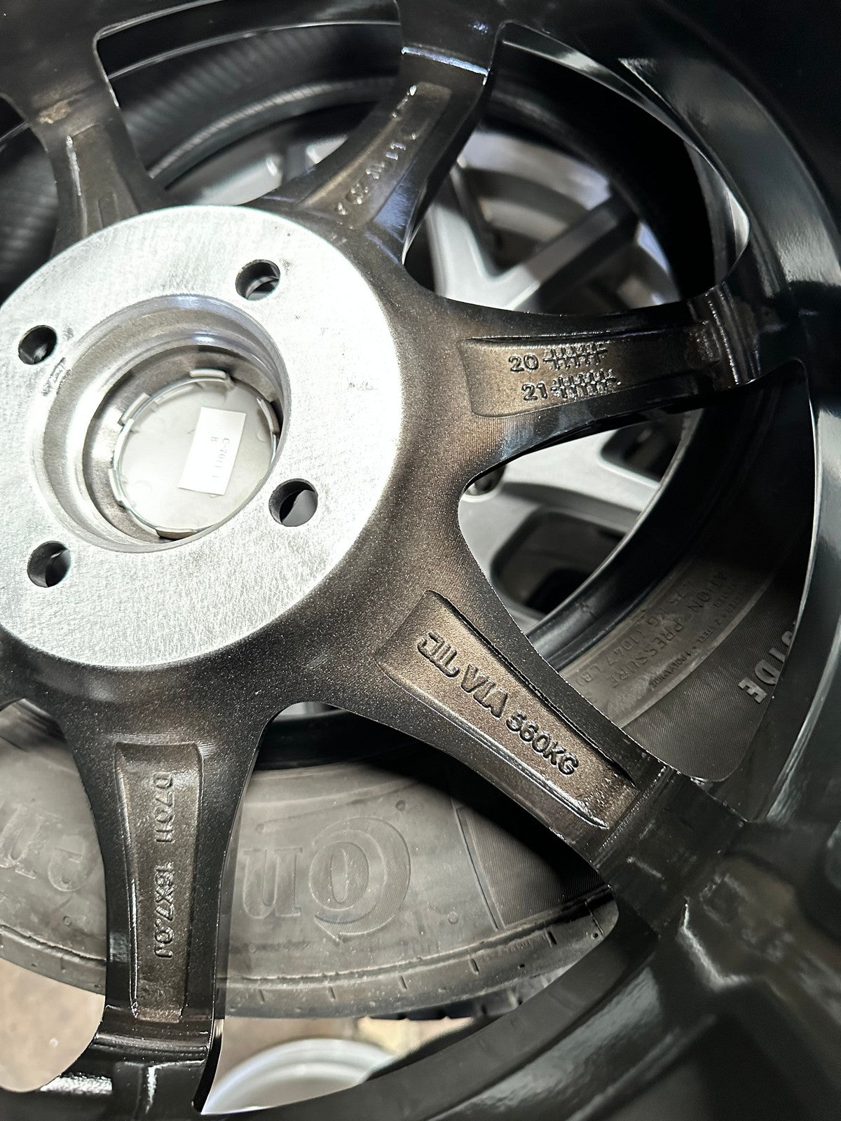 New 16X7 ET38 Mugen Design GP Rim (4 wheel) Gloss Black 4X100