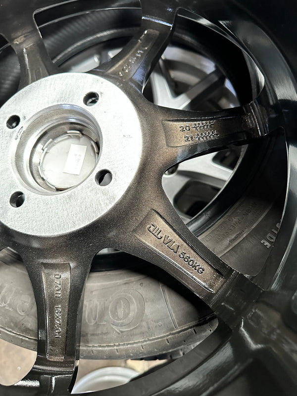 New 16X7 ET38 Mugen Design GP Rim (4 wheel) Gloss Black 4X100