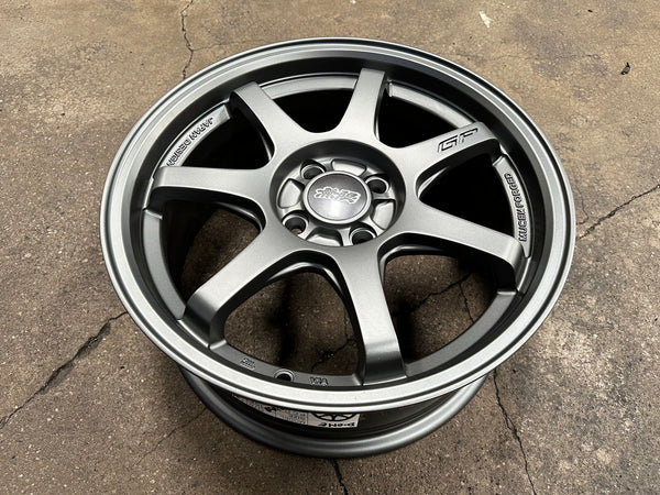 New 16X7 ET38 Mugen Design GP Rim (4 wheel) Matt Gunmetal 4X100