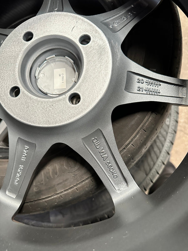 New 16X7 ET38 Mugen Design GP Rim (4 wheel) Matt Gunmetal 4X100