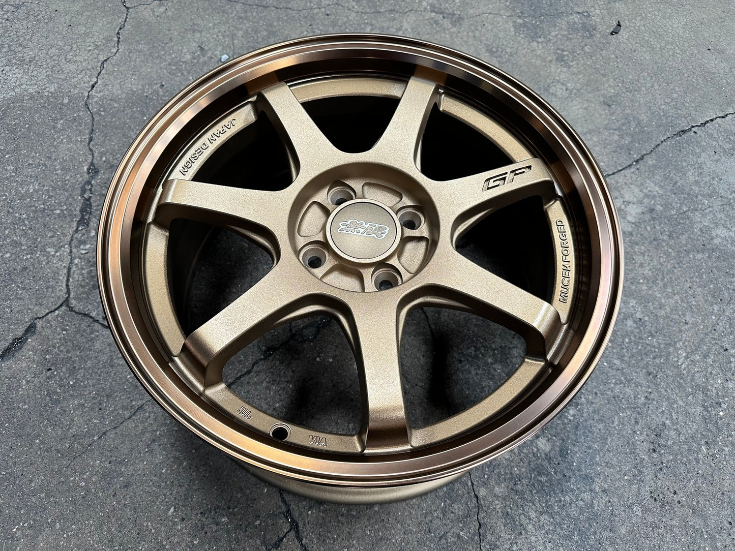 New 16X7 ET38 Mugen Design GP Rim (4 wheel) Matt Bronze 4X100