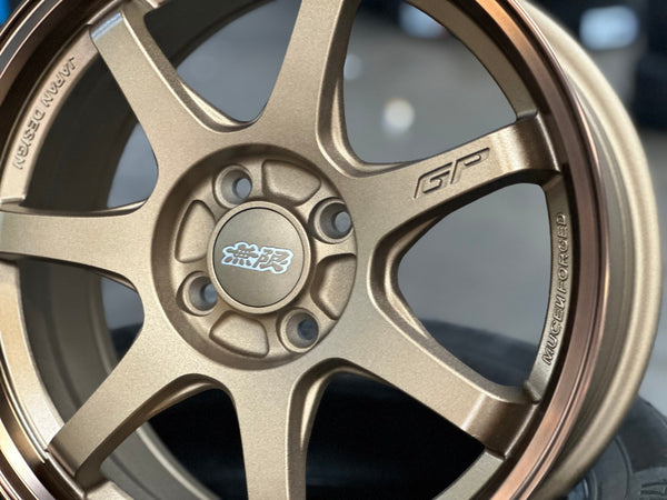 New 16X7 ET38 Mugen Design GP Rim (4 wheel) Matt Bronze 4X100