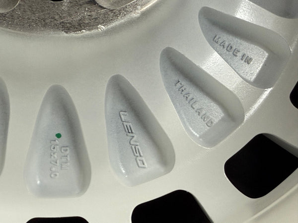 New 15X7 ET38 Lenso DTM Rim (4 wheel) Gloss White 4X100