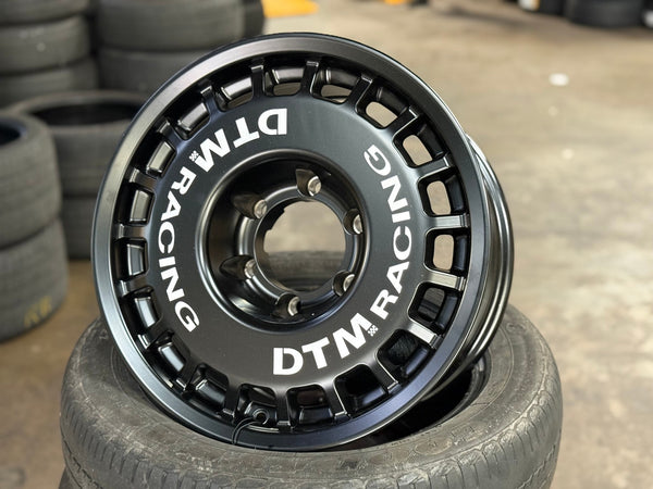 New 16X8 ET0 Lenso DTM Rim (4 wheel) Matt Black 6X139.7