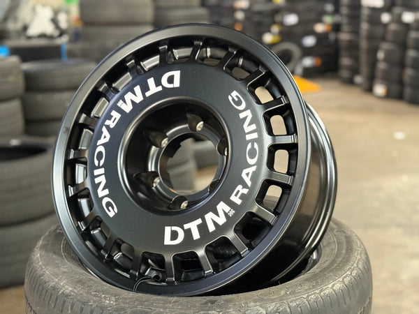 New 16X8 ET0 Lenso DTM Rim (4 wheel) Matt Black 6X139.7