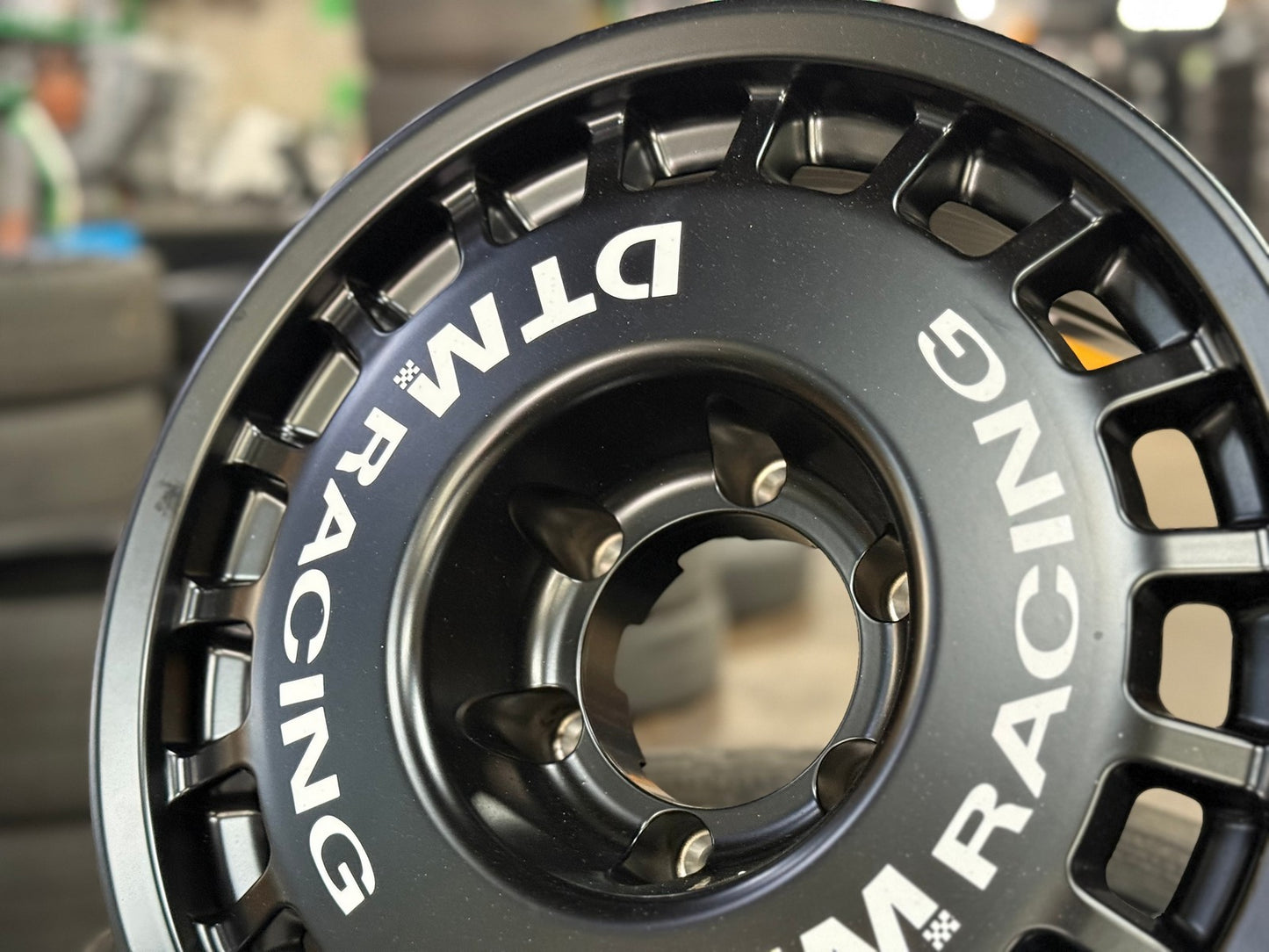 New 16X8 ET0 Lenso DTM Rim (4 wheel) Matt Black 6X139.7