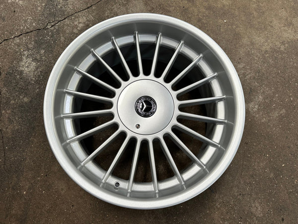 New 18X8.5 ET13 Alpina Classic Rim (4 wheel) Gloss Silver 5X112