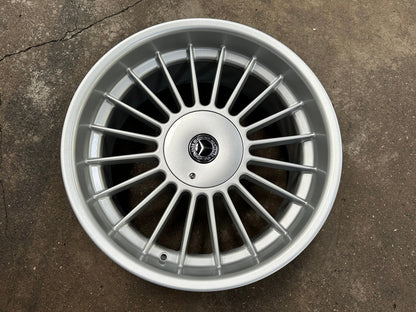 New 18X8.5 ET13 Alpina Classic Rim (4 wheel) Gloss Silver 5X120
