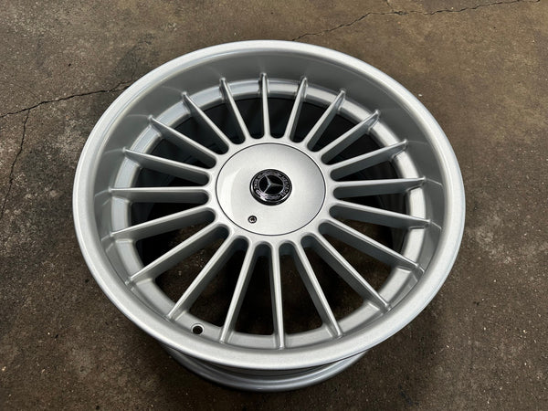 New 18X8.5 ET13 Alpina Classic Rim (4 wheel) Gloss Silver 5X120