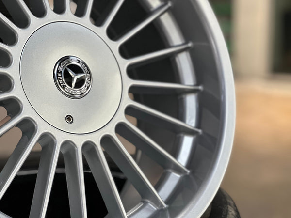 New 18X8.5 ET13 Alpina Classic Rim (4 wheel) Gloss Silver 5X112