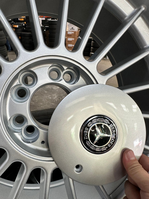 New 18X8.5 ET13 Alpina Classic Rim (4 wheel) Gloss Silver 5X120