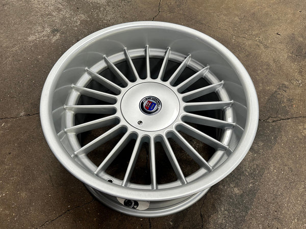 New 18X9.5 ET20 Alpina Classic Rim (4 wheel) Gloss Silver 5X120