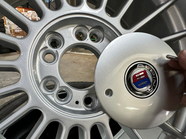 New 18X9.5 ET20 Alpina Classic Rim (4 wheel) Gloss Silver 5X112