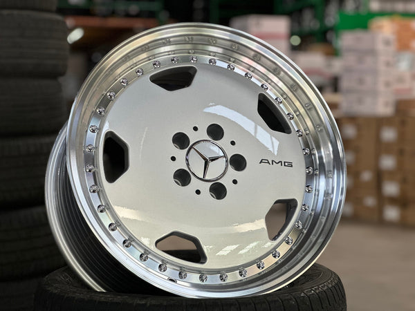 New 18X8.5 ET18 Mercedes Aero Classic Rim (4 wheel) Gloss Black 5X112