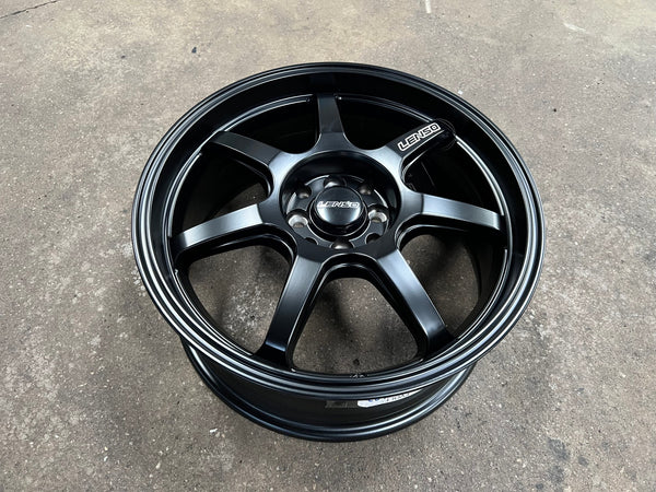 New 17X7 ET35 Lenso Evolt Rim (4 wheel) Matt Black 4X114.3
