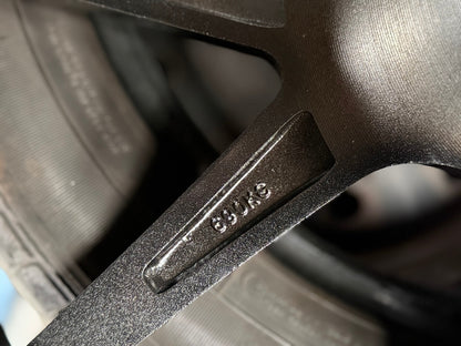 New 19X8.5 ET35 HRE Design Rim (4 wheel) Gloss Silver 5X108