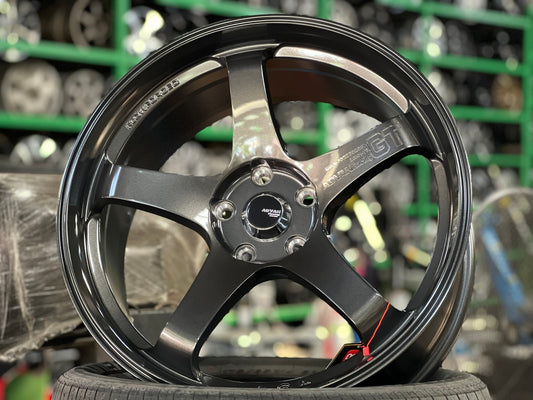 New 19X8.5 ET38 FFGT039 Rim (4 wheel) Gloss Gunmetal 5X114.3