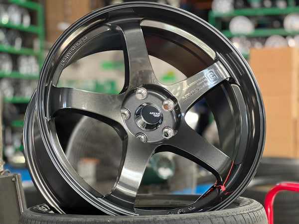 New 19X8.5 ET38 FFGT039 Rim (4 wheel) Gloss Gunmetal 5X112