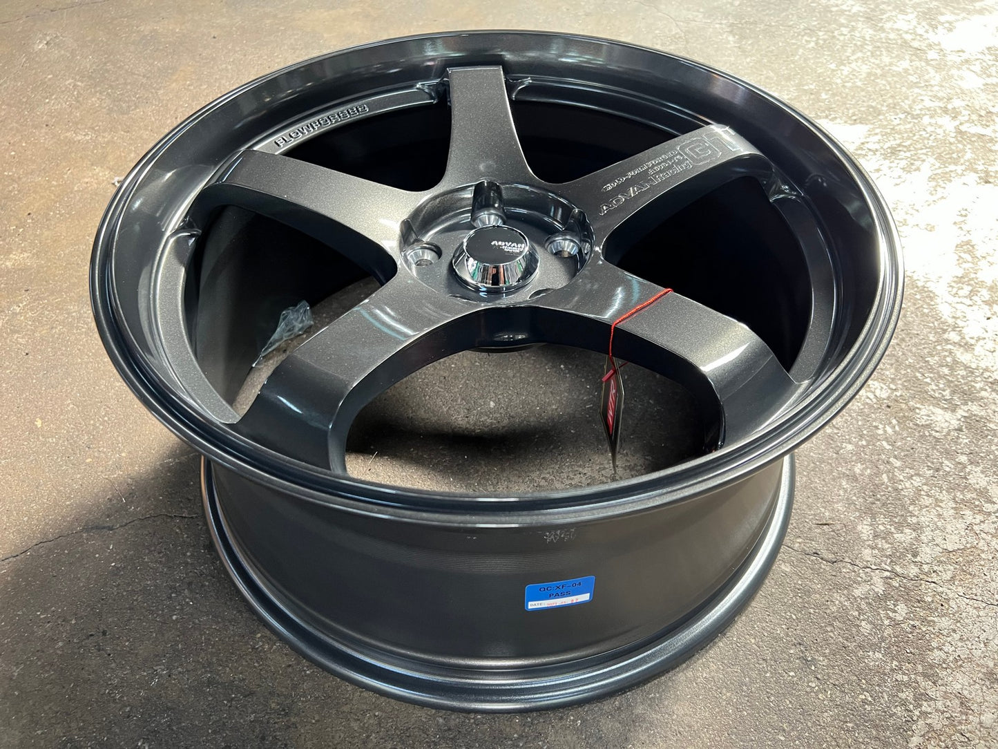 New 19X8.5 ET38 FFGT039 Rim (4 wheel) Gloss Gunmetal 5X112