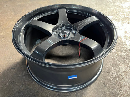 New 19X8.5 ET38 FFGT039 Rim (4 wheel) Gloss Gunmetal 5X114.3