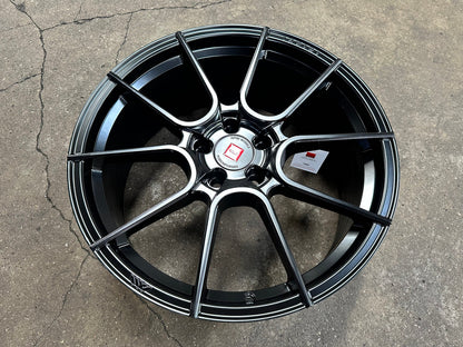 New 19X8.5 ET43 Ispiri FFP6 Rim (4 wheel) Matt Black 5X112