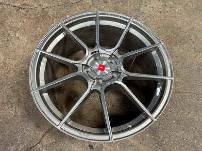 New 19X8.5 ET43 Ispiri FFP6 Rim (4 wheel) Gloss Gunmetal 5X114.3