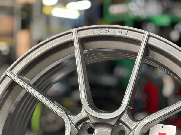 New 19X8.5 ET43 Ispiri FFP6 Rim (4 wheel) Gloss Gunmetal 5X114.3
