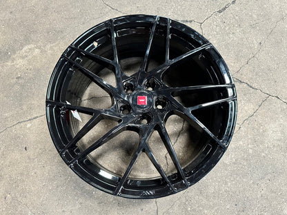 New 19X8.5 ET30 Ispiri FFRM Rim (4 wheel) Gloss Black 5X114.3