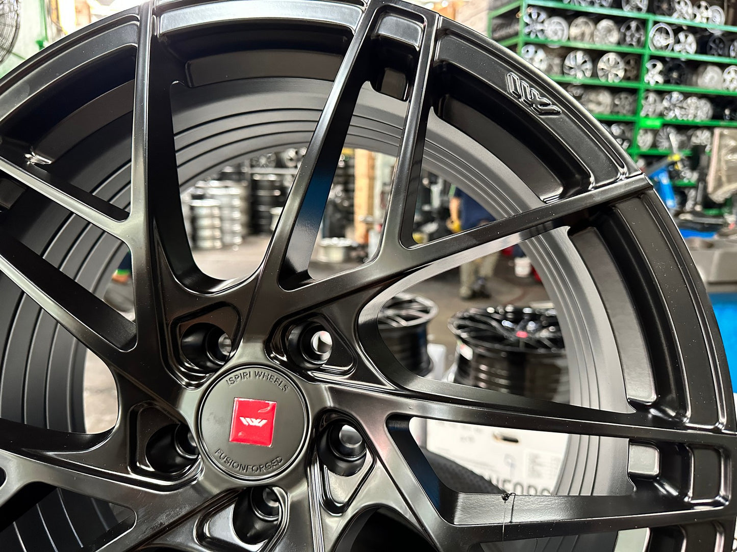 New 19X8.5 ET30 Ispiri FFRM Rim (4 wheel) Matt Black 5X112