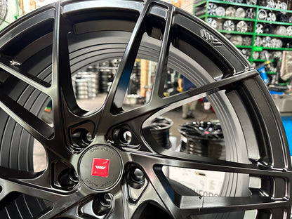 New 19X8.5 ET30 Ispiri FFRM Rim (4 wheel) Matt Black 5X112