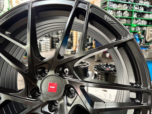 New 19X8.5 ET30 Ispiri FFRM Rim (4 wheel) Matt Black 5X114.3