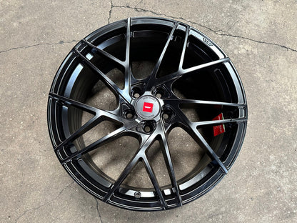 New 19X8.5 ET43 Ispiri FFRM Rim (4 wheel) Matt Black 5X112
