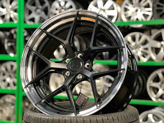 New 20X8.5 ET40 G Forged GF01 Rim (4 wheel) Matt Black 5X114.3
