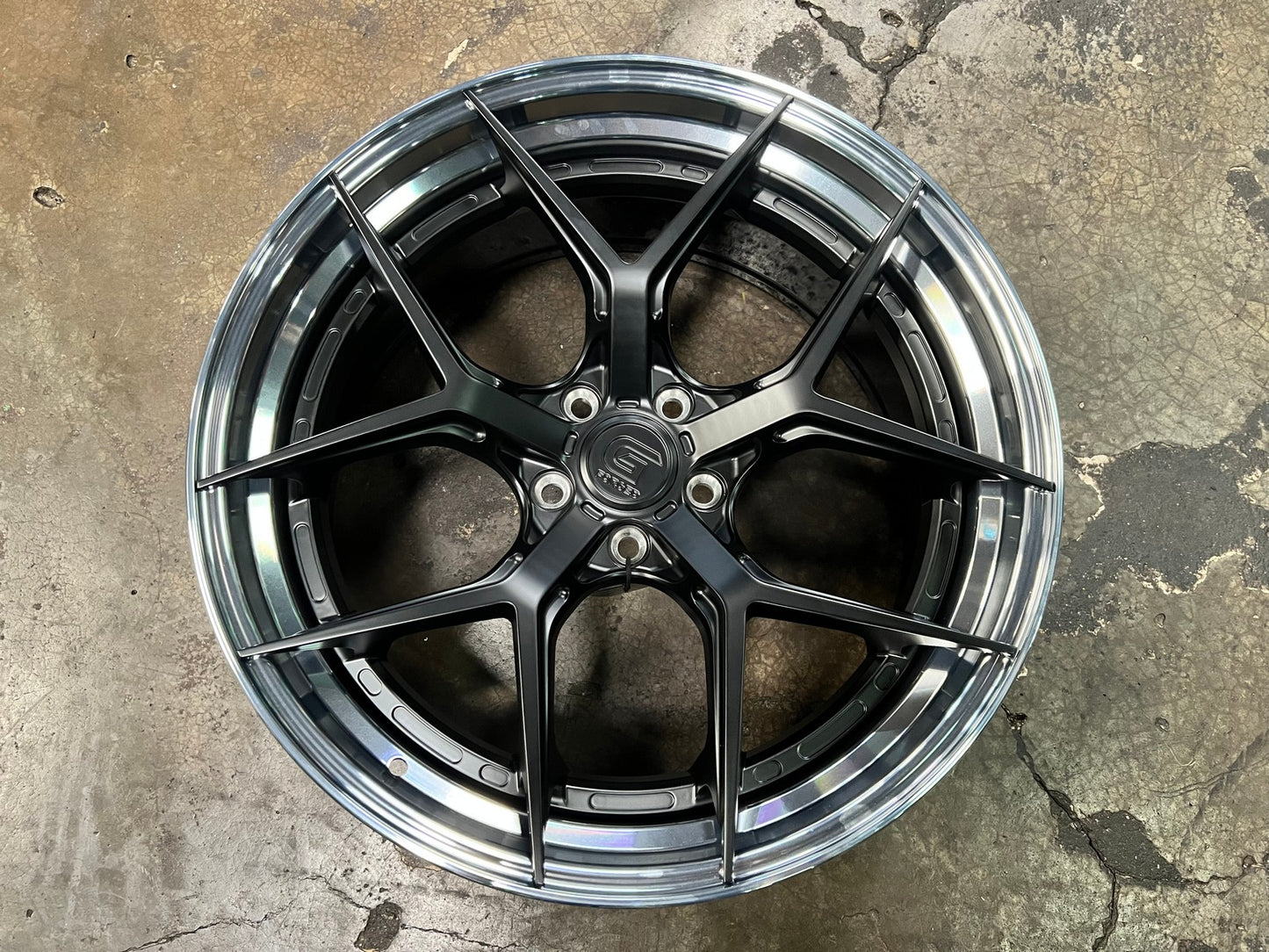 New 20X8.5 ET40 G Forged GF01 Rim (4 wheel) Matt Black 5X114.3