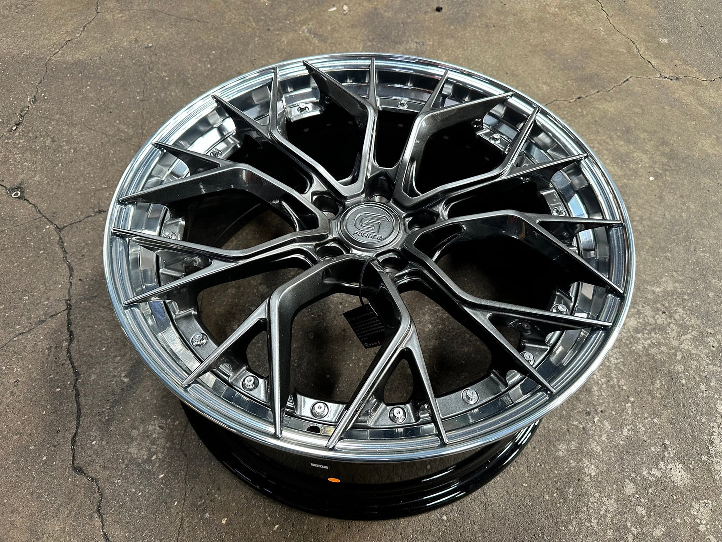 New 20X8.5 ET33 G Forged GF09 Rim (4 wheel) Hyper Black 5X120