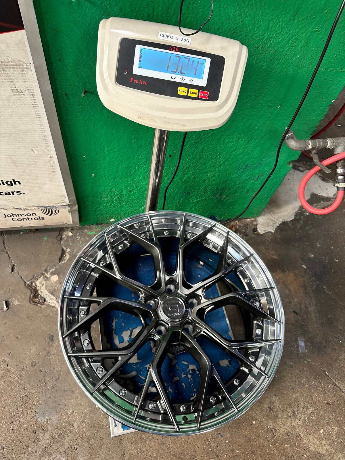 New 20X8.5 ET33 G Forged GF09 Rim (4 wheel) Hyper Black 5X120