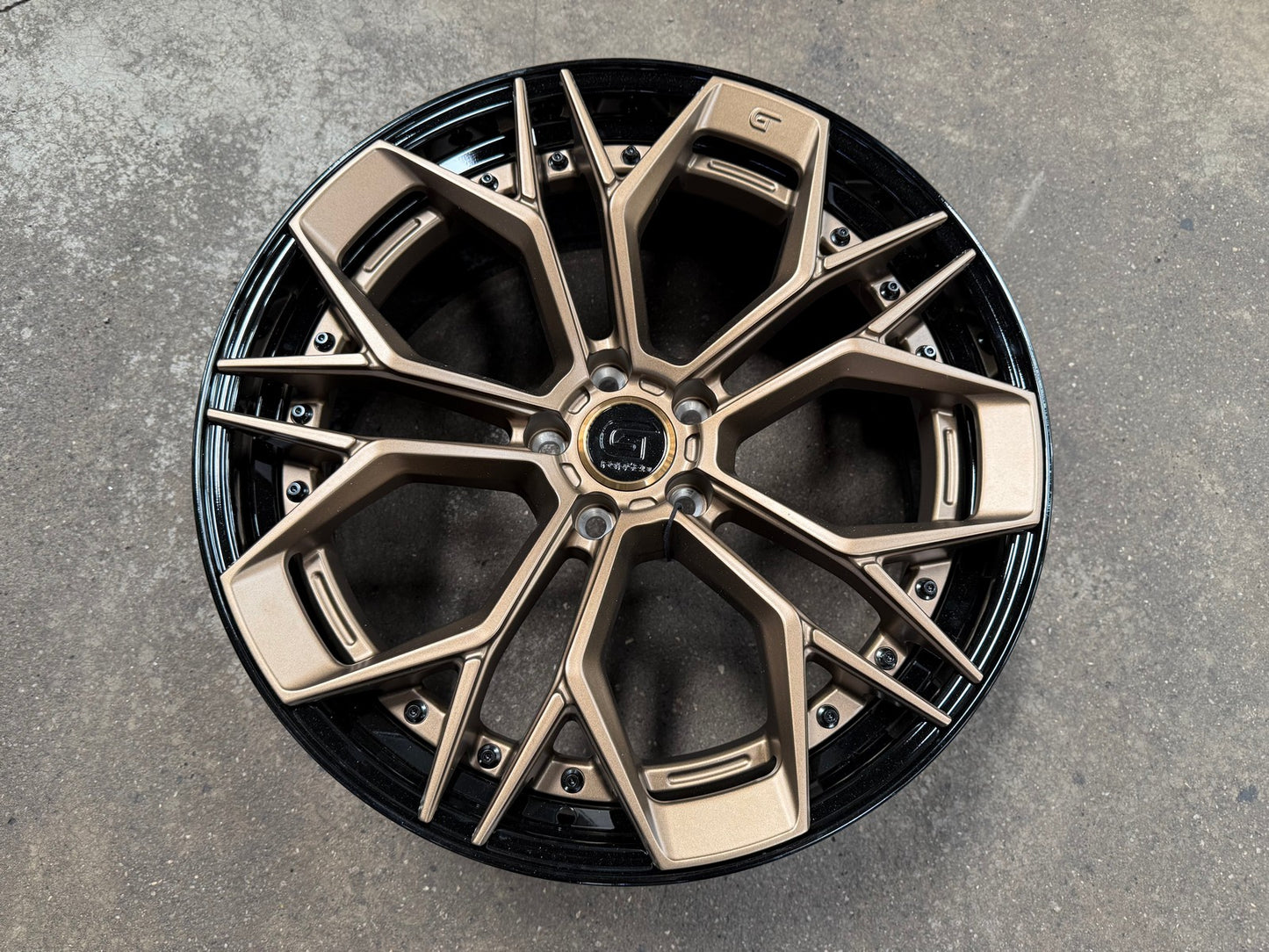 New 20X8.5 ET30 G Forged GF11 Rim (4 wheel) Matt Bronze 5X112