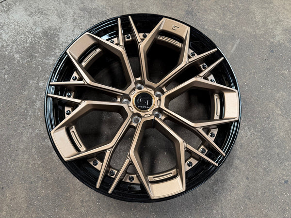 New 20X8.5 ET30 G Forged GF11 Rim (4 wheel) Matt Bronze 5X112