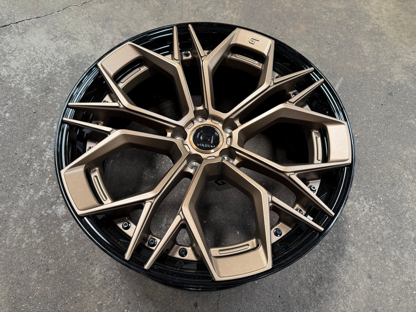 New 20X8.5 ET30 G Forged GF11 Rim (4 wheel) Matt Bronze 5X114.3