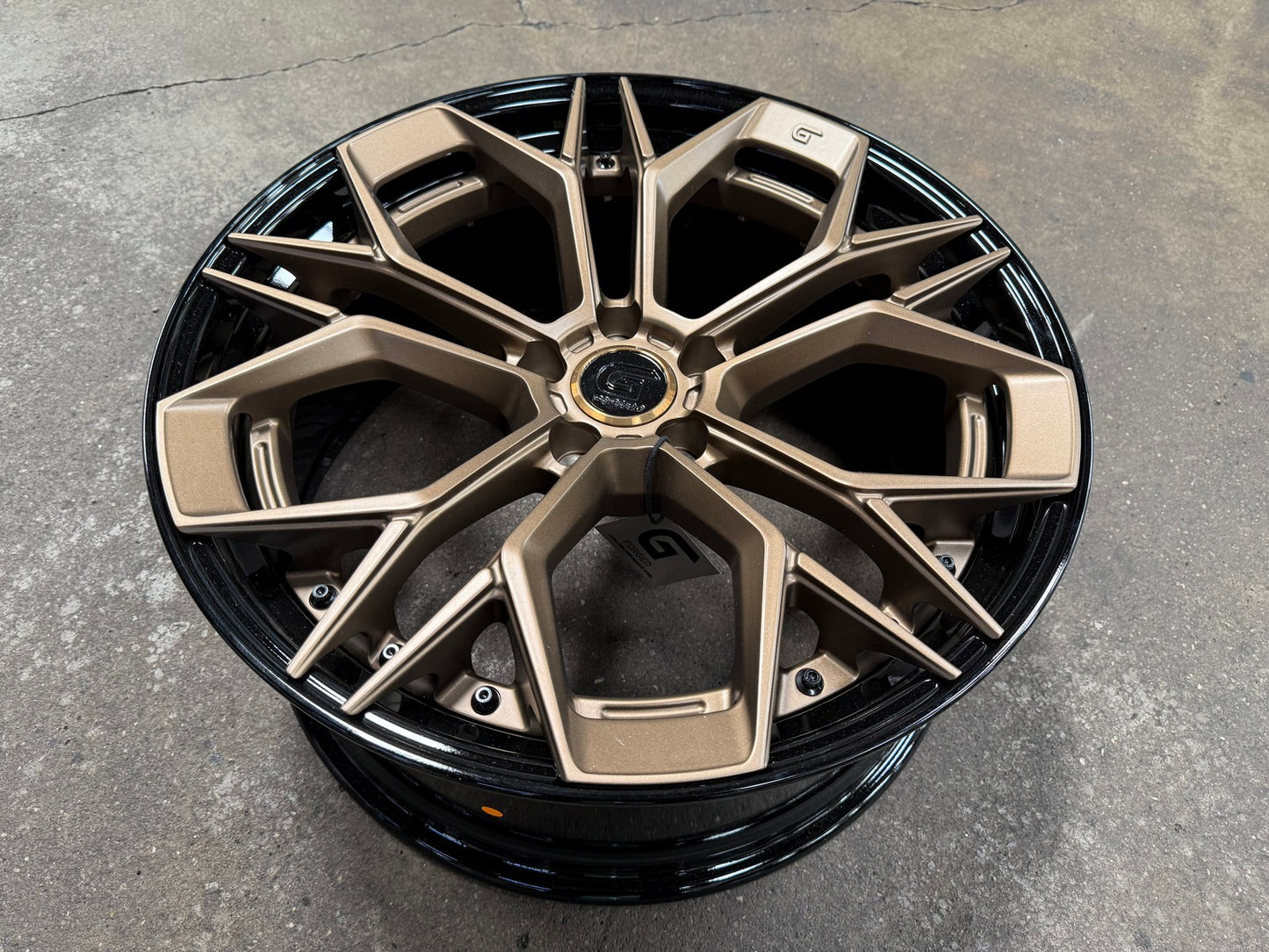 New 20X8.5 ET30 G Forged GF11 Rim (4 wheel) Matt Bronze 5X114.3