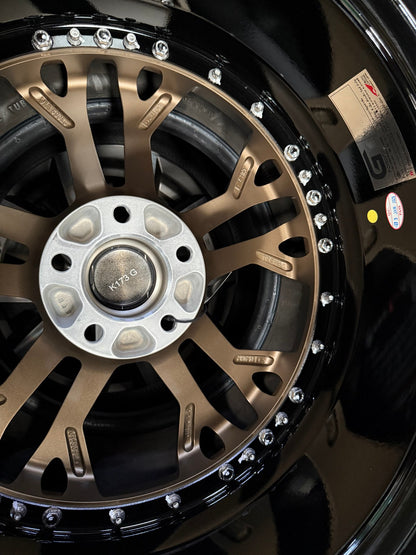 New 20X8.5 ET30 G Forged GF11 Rim (4 wheel) Matt Bronze 5X114.3