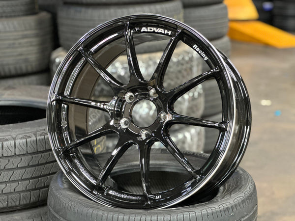New 18X8.5 ET35 G Forged RS3 Rim (4 wheel) Gloss Black 5X112
